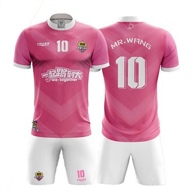 Camiseta de fútbol personalizada del equipo